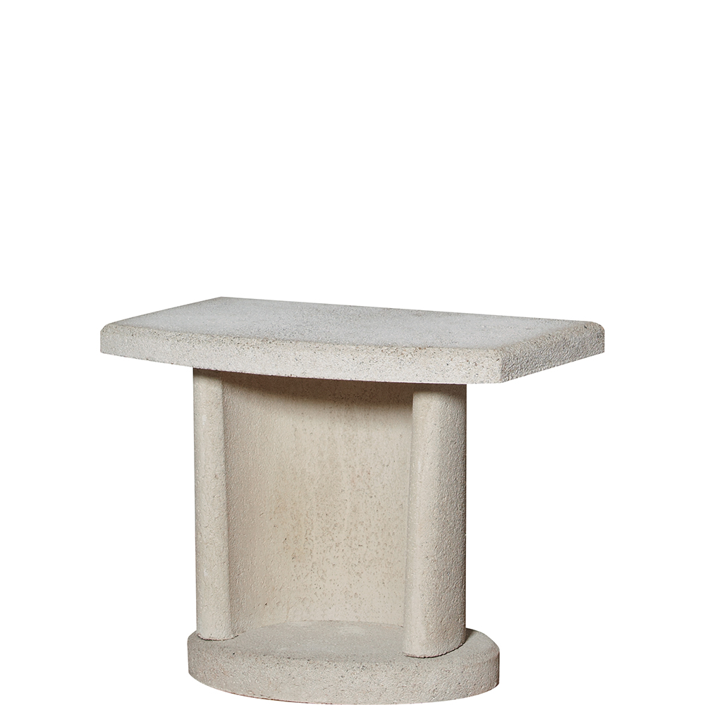 Buschbeck Masonry White Side Table The Home Of Buschbeck Products In The Uk