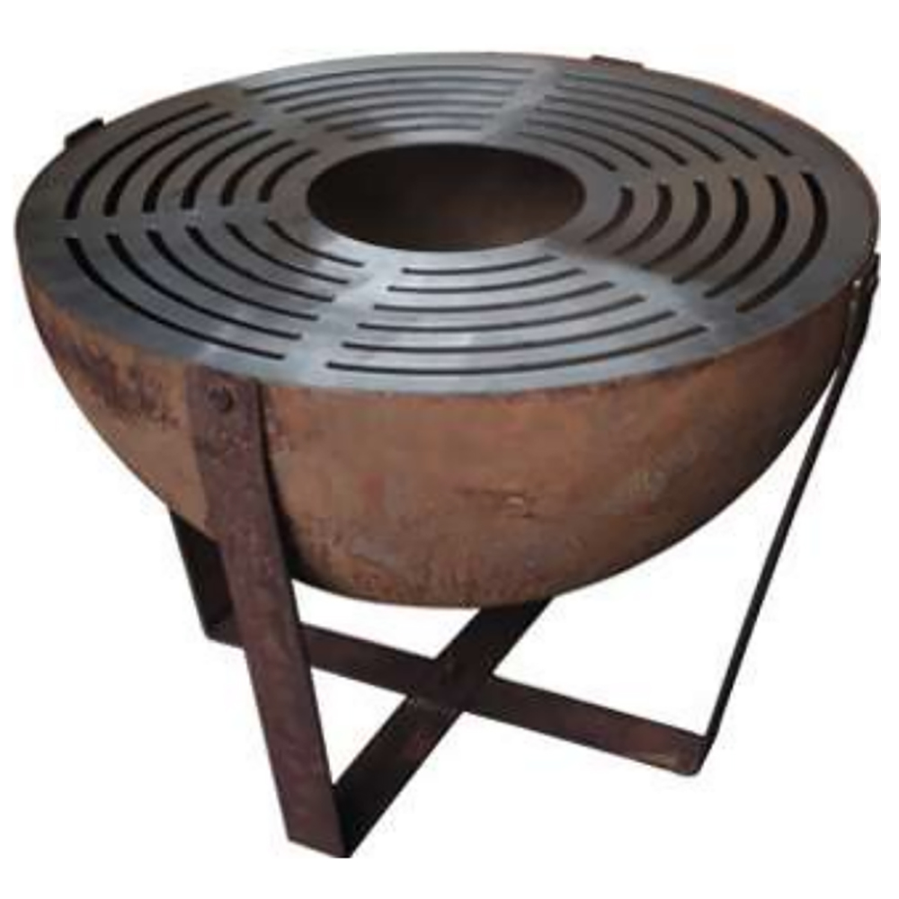 Buschbeck Indiana Xl Plancha Grill Fire, Extra Large Copper Fire Pit